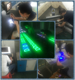 發(fā)光字 拉絲不銹鋼led背光字亞克力不銹鋼字門(mén)頭招牌發(fā)光字制作